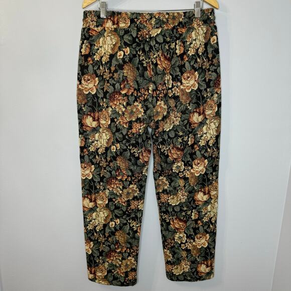 Drôle de Monsieur Floral Tapestry Treasure Pant Relaxed Fit Streetwear  XL - Picture 10 of 13